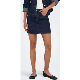 Onlwauw Denim Midinederdel