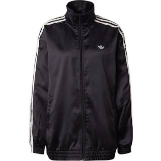 adidas Originals satin firebird træningsoverdel ruffle 3-Stripes - Black - XS