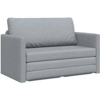 Sovesofa Lysegrå 124 x 71 x 78 cm Fløjl
