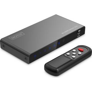 DIGITUS - video/audio switch - 8K 3x1 - 4 ports