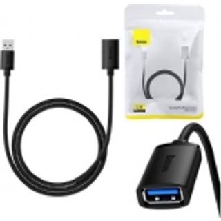 Baseus AirJoy USB 3.0 forlængerkabel fra han til hun - 1m - Sort
