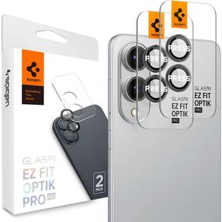 Spigen Samsung Galaxy S25 Edge EZ Fit GLAS.TR Optik Pro HD Linsebeskyttelse, 2-pak