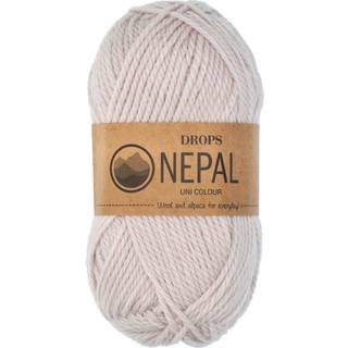 Drops Nepal garn - Kridt