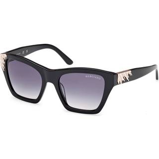 Guess by Marciano Kvinde GM00024 01B Solbriller Acetat Sort Røg Firkantet Normal