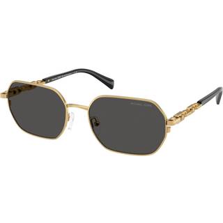Michael Kors Unisex MK1165 SAINT MARTIN 189687 Solbriller Metal Guld Grå Geometrisk Normal