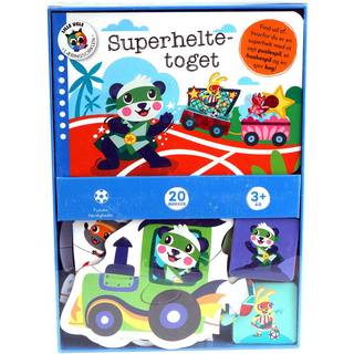 Superheltetoget - Bog med puslespil