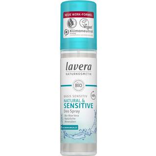 Lavera Kropspleje-Body-SPA DeodoranterNaturlig & sensitivDeodorant Spray 75 ml (787,00 kr / 1 l) - 75 ml