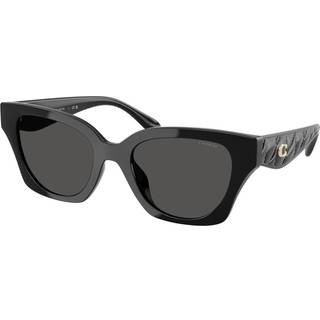 Coach HC8418U CAD18 500287 53 Solbriller Kvinder Black - Black - 53mm