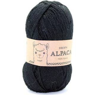 DROPS Alpaca 8903 Sort (Uni Colour) Indhold: 100% superfin alpaca Garngruppe: A (23 - 26 masker) / 5 ply / sport Vægt/længde: 50 g = ca. 167 meter Anbefalede pinde: 3 mm Strikkefasthed: 10 x 10 cm = 24 m x 32 p Håndvask, max 30°C / Tørres fladt / Kan filtes.