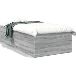Sengestel Konstrueret Træ Grå Sonoma-Eg - 45 cm / 100 x 200 cm