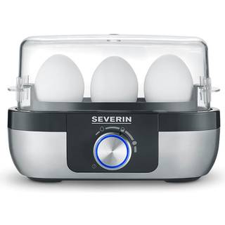 Severin Severin EK 3163 Premium æggekoger 1-3 æg Sort-sølv