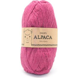DROPS Alpaca 3770 Hindbær rose (Uni Colour) Indhold: 100% superfin alpaca Garngruppe: A (23 - 26 masker) / 5 ply / sport Vægt/længde: 50 g = ca. 167 meter Anbefalede pinde: 3 mm Strikkefasthed: 10 x 10 cm = 24 m x 32 p Håndvask, max 30°C / Tørres fladt / Kan filtes.