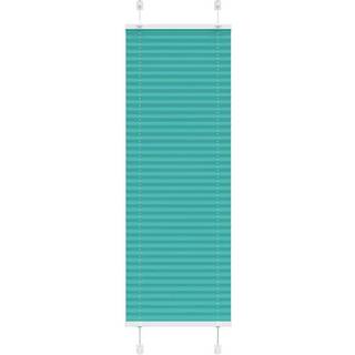 Plisségardin Benzin Grøn Stofbredde 54,4 Cm Polyester Petroliumsgrøn - 40 x 150 cm