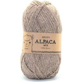 DROPS Alpaca 618 Nougat (Mix) Indhold: 100% superfin alpaca Garngruppe: A (23 - 26 masker) / 5 ply / sport Vægt/længde: 50 g = ca. 167 meter Anbefalede pinde: 3 mm Strikkefasthed: 10 x 10 cm = 24 m x 32 p Håndvask, max 30°C / Tørres fladt / Kan filtes.