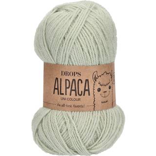 DROPS Alpaca 9030 Pistacieis (Uni Colour) Indhold: 100% superfin alpaca Garngruppe: A (23 - 26 masker) / 5 ply / sport Vægt/længde: 50 g = ca. 167 meter Anbefalede pinde: 3 mm Strikkefasthed: 10 x 10 cm = 24 m x 32 p Håndvask, max 30°C / Tørres fladt / Kan filtes.