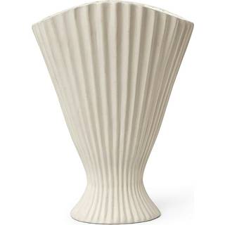 Ferm Living Fountain Vase Offwhite - Vaser Stentøj Off-White - 1104264792