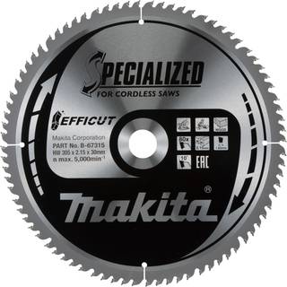 MAKITA KLINGE TCT 305X30MM X 80T, EFFICUT