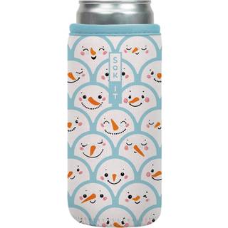 Sok det kan sok ærme til øl & soda isoleret neopren dækning (sne venner 12 oz slim kan ærme)