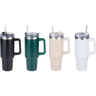 Tumbler-krus med sugerør 1200 ml