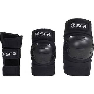 SFR Youth Ramp Skate Beskyttelse 3-pak Sort