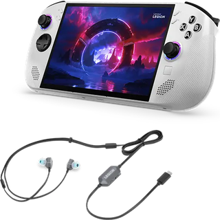 Lenovo Legion Go S 32GB 1TB + Lenovo Legion E510 7.1 RGB Gaming In-Ear Headphones AMD Ryzen Z2 GO Processor 3,00 GHz op til 4,30 GHz, Windows 11 Home 64, 1 TB SSD M.2 2242 PCIe Gen4 TLC