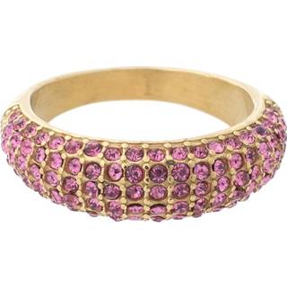 DARK Full Bling Ring Pink Size 2