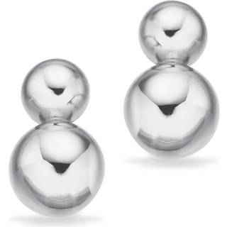 Scrouples Øreringe med kugler i sølv