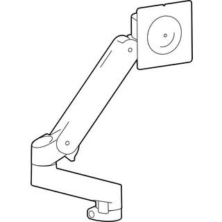 Ergotron 98-734-292 skærmbeslag og -stativer Skrivebord Sort