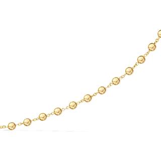 Scrouples armbånd kugler i forgyldt 18+2cm - Str. M