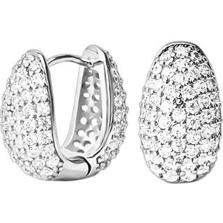 Muli Collection Elysian Pave Huggies Silver