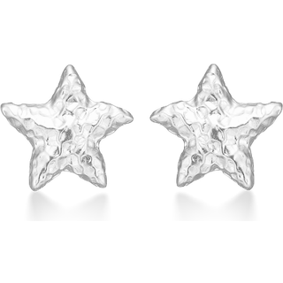 Studio Z Starfish Lustre øreringe i sølv