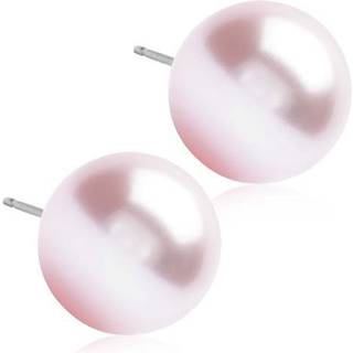 Blomdahl Natural Titanium Pearl 12 mm Light rose
