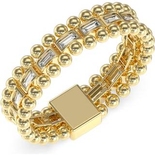 Guess UBB05232YGL Gold Tone Crystal Bracelet - J42264