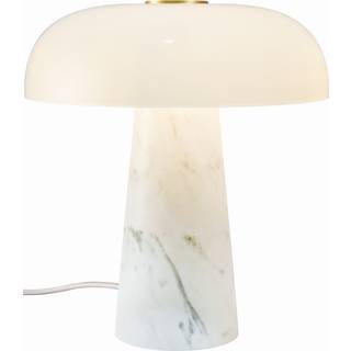 Glossy Mini bordlampe - Hvid