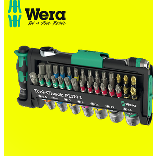 Wera bits-/toppesæt 39 dele tool check plus 1 WE-05049055001