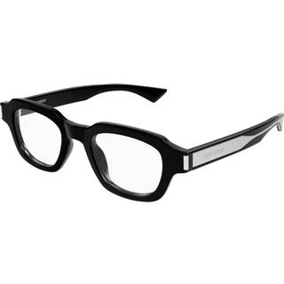 SAINT LAURENT Unisex SL 791 OPT 001 Optiske stel Acetat Sort Transparent Firkantet