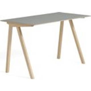 HAY CPH 90 Desk Skrivebord WB Lacquered Oak & Grey Linoleum