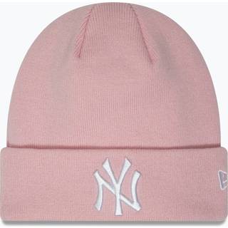 New York Yankees Essential Pastel Pink Cuff Knit Beanie Hat newera adult unisex Pink newera adult unisex Pink newera adult unisex Pink newera adult un - Osfm