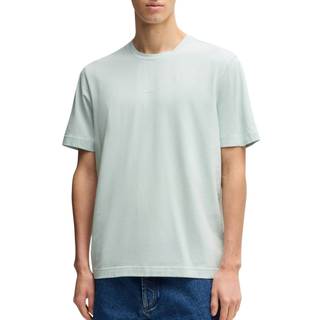 Relaxed fit T-shirt i bomuld med stræk og logoprint