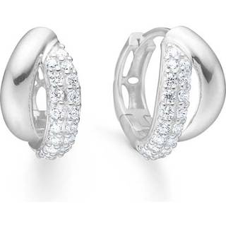 Mads Z. CELIA creoler, sølv m. zirkonia