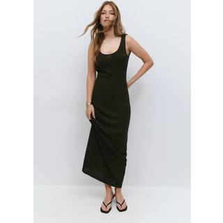 Gina Tricot-Maxi dress-Lange kjoler-Brun-XS-Dame
