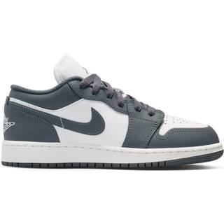 Air Jordan 1 Low-sko til større børn - grå - 39