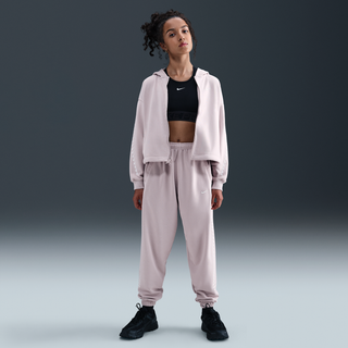 Nike Dri-FIT-fleecebukser til piger - lilla - M