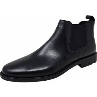 LLOYD Herren Chelsea Boots schwarz Glattleder
