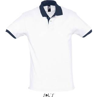 SOL´S L569 Poloshirts White / French Navy XL