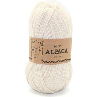 DROPS Alpaca 100 Natur (Uni Colour) Indhold: 100% superfin alpaca Garngruppe: A (23 - 26 masker) / 5 ply / sport Vægt/længde: 50 g = ca. 167 meter Anbefalede pinde: 3 mm Strikkefasthed: 10 x 10 cm = 24 m x 32 p Håndvask, max 30°C / Tørres fladt / Kan filtes.