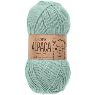 DROPS Alpaca 9037 Lys søgrøn (Uni Colour) Indhold: 100% superfin alpaca Garngruppe: A (23 - 26 masker) / 5 ply / sport Vægt/længde: 50 g = ca. 167 meter Anbefalede pinde: 3 mm Strikkefasthed: 10 x 10 cm = 24 m x 32 p Håndvask, max 30°C / Tørres fladt / Kan filtes.