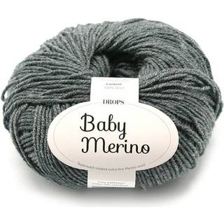 DROPS BABY Merino 20 Mørkegrå (Mix) Indhold: 100% extra fine Merino uld Garngruppe: A (23 - 26 masker) / 5 ply / sport Vægt/længde: 50 gram = ca. 175 meter Anbefalede pinde: 3 mm Strikkefasthed: 10 x 10 cm = 24 m x 32 p Maskinvask, Finvask 40ºC / Brug aldrig skyllemiddel / Tørres fladt.