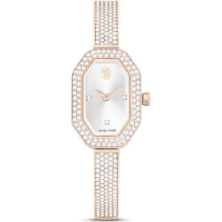 Dextera Bangle Uhr, Schweizer Produktion, Metallarmband, Goldfarben, Champagne-vergoldetes Finish