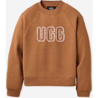 UGG Cosy Logo Crew Sweatshirt, Brun - M
